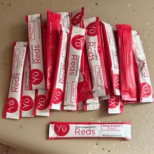 YU Performance Reds Beets & Berry Flavor Packets 21 packets